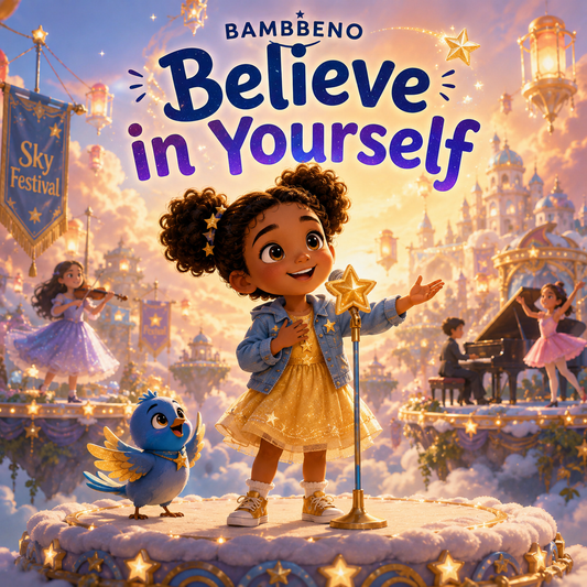 Believe in Yourself personalized children story hero image for BAMBBENO