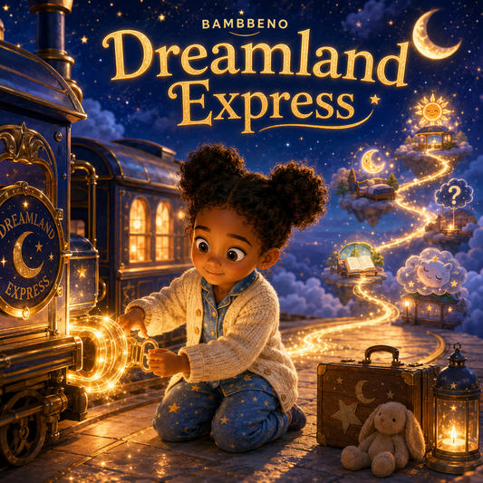 Dreamland Express personalized children story hero image for BAMBBENO