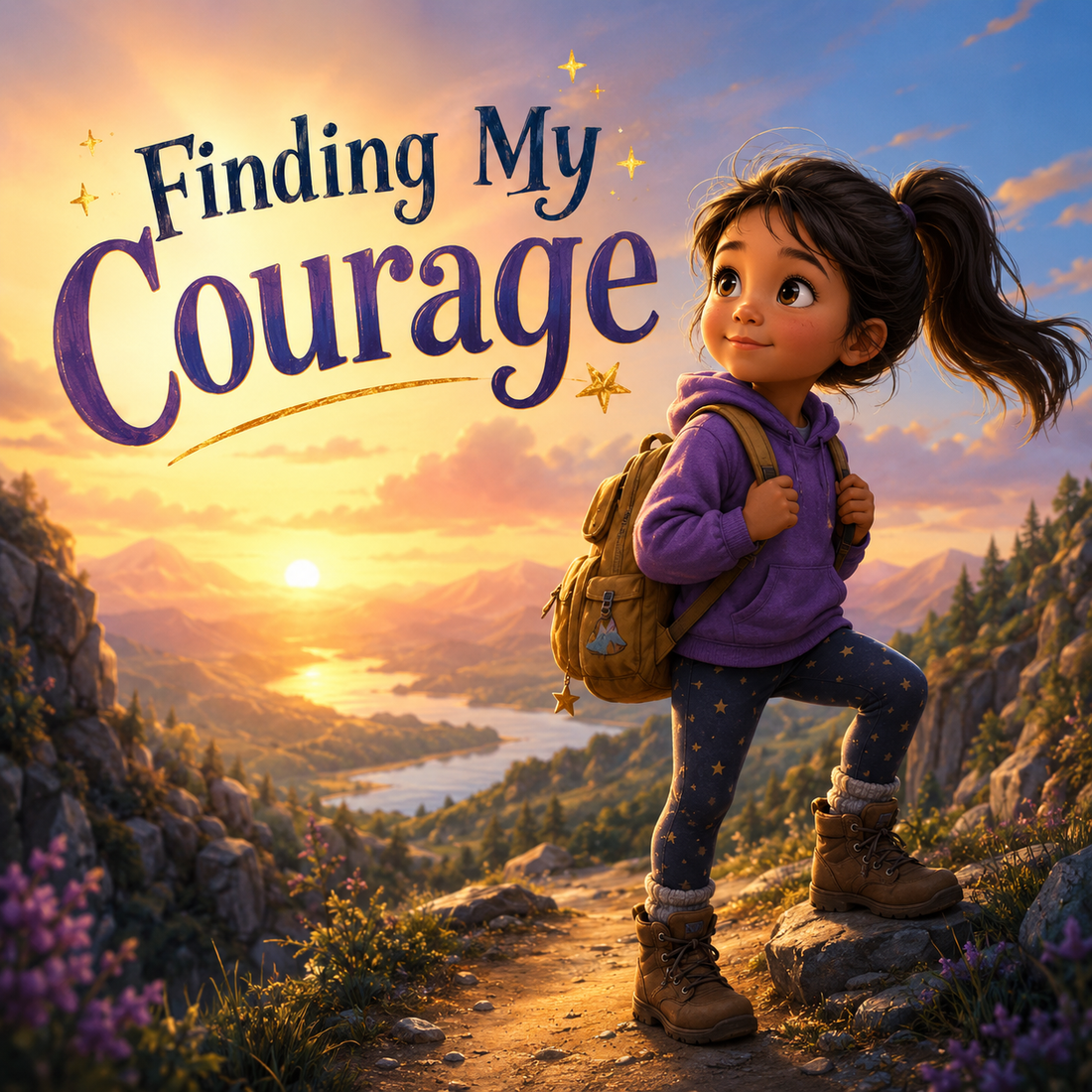 Finding My Courage personalized children story hero image for BAMBBENO