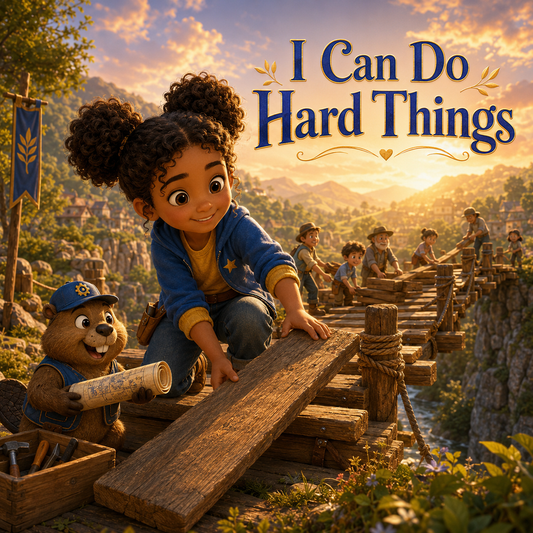 I Can Do Hard Things personalized children story hero image for BAMBBENO