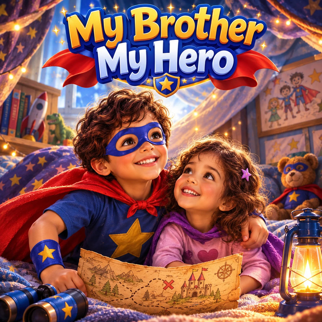 My Brother My Hero personalized children story hero image for BAMBBENO