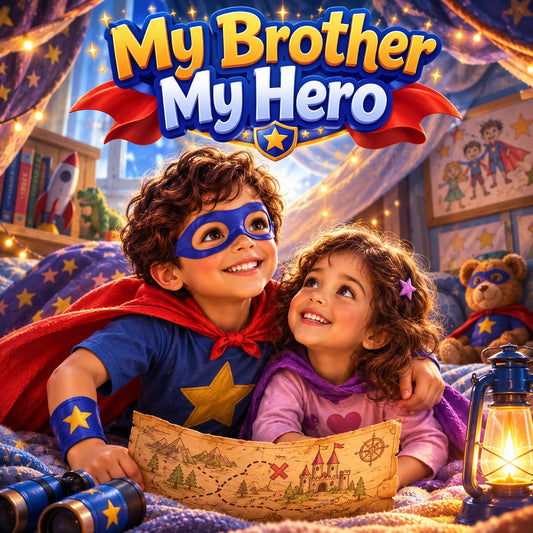 My Brother My Hero personalized children story hero image for BAMBBENO