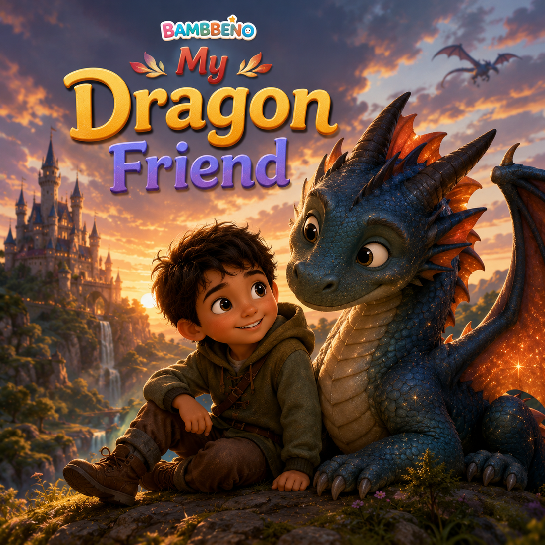My Dragon Friend personalized children story hero image for BAMBBENO