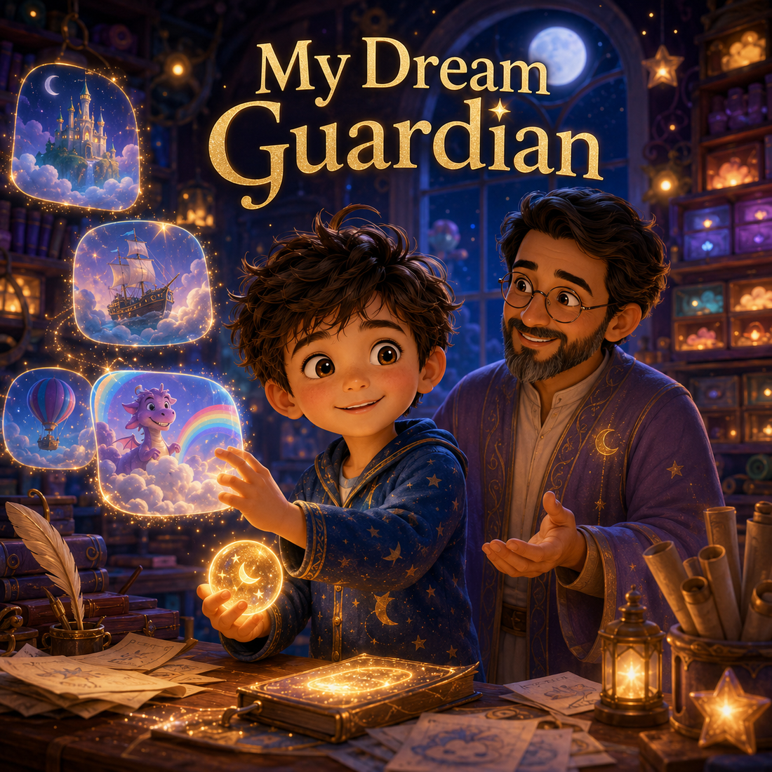 My Dream Guardian personalized children story hero image for BAMBBENO