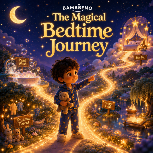 The Magical Bedtime Journey personalized children story hero image for BAMBBENO