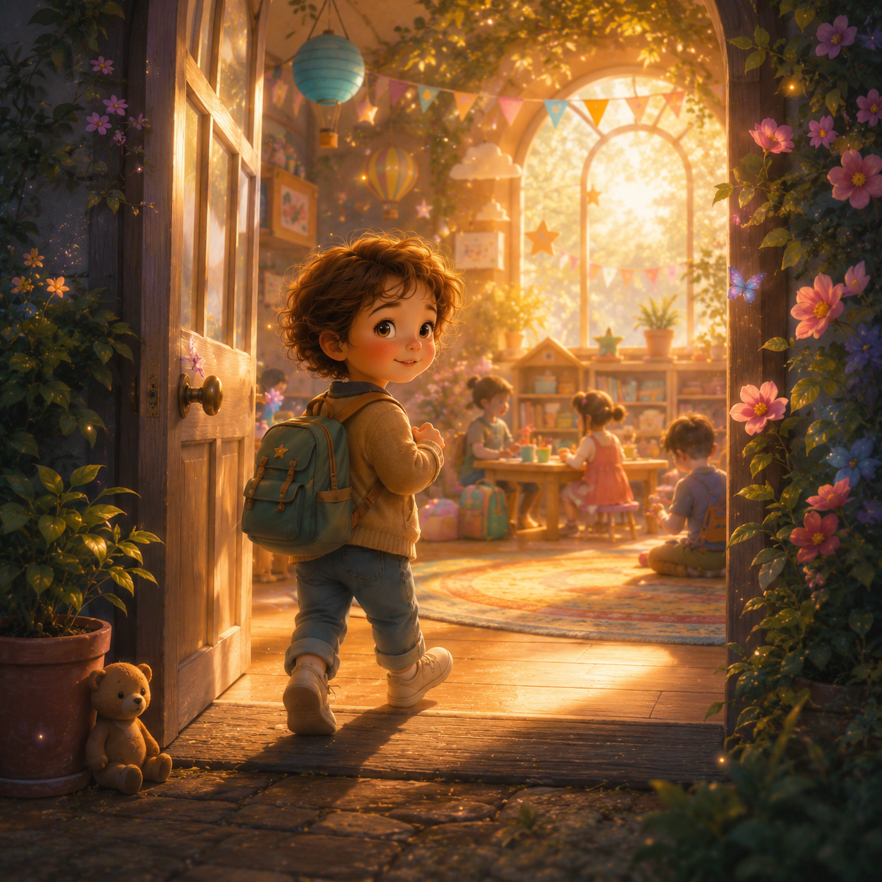 Courage, Confidence & Feelings Personalized storybook illustration of a child exploring emotions, building confidence, and discovering inner courage.