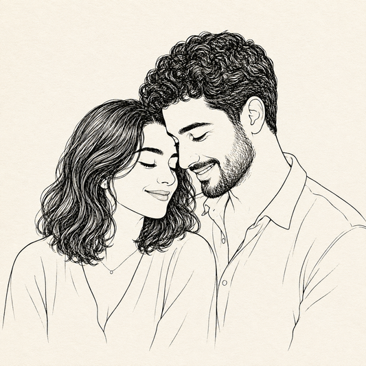 Line Art Portrait
