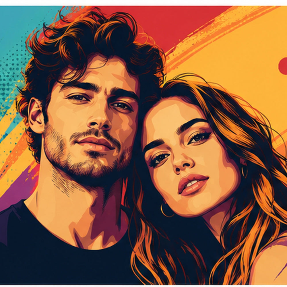 Ritratto pop art