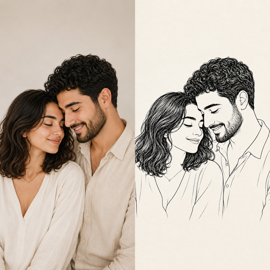 Line Art Portrait