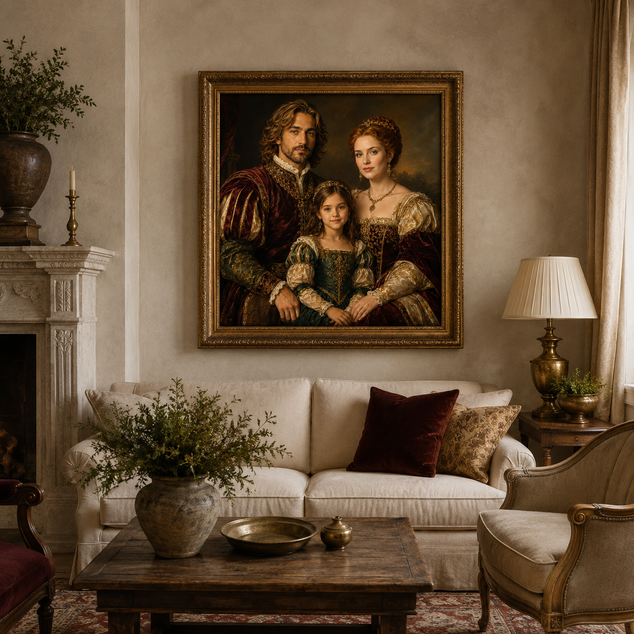 Portrait de la Renaissance royale