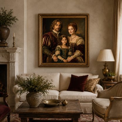 Portrait de la Renaissance royale