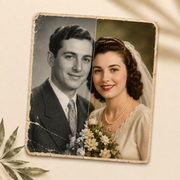 Photo restoration result example 5