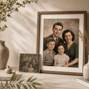 Photo restoration result example 8