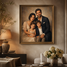 Personalized classic portrait artwork example 4