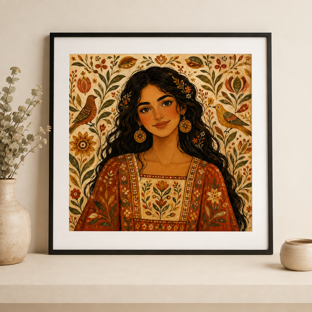 Portrait d’art populaire