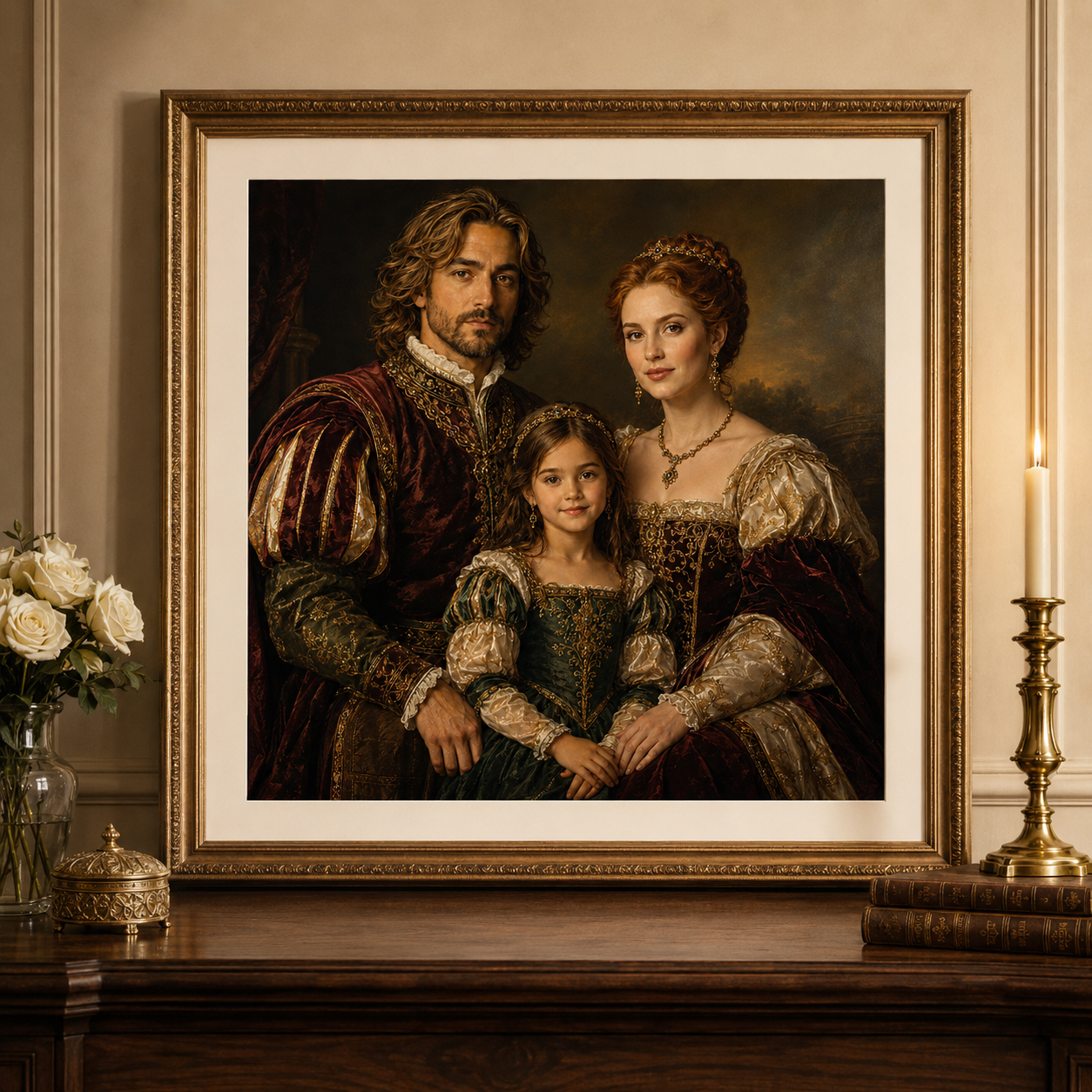 Portrait de la Renaissance royale