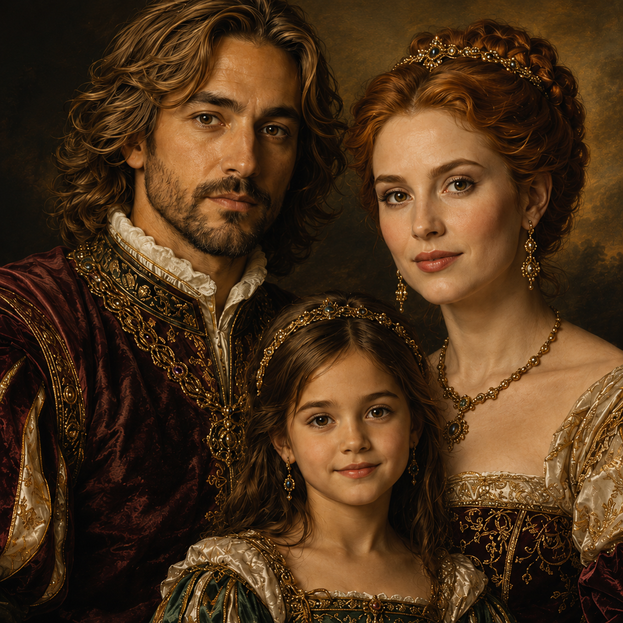 Portrait de la Renaissance royale
