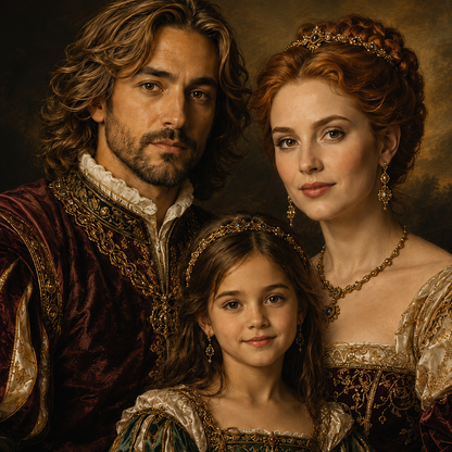 Portrait de la Renaissance royale