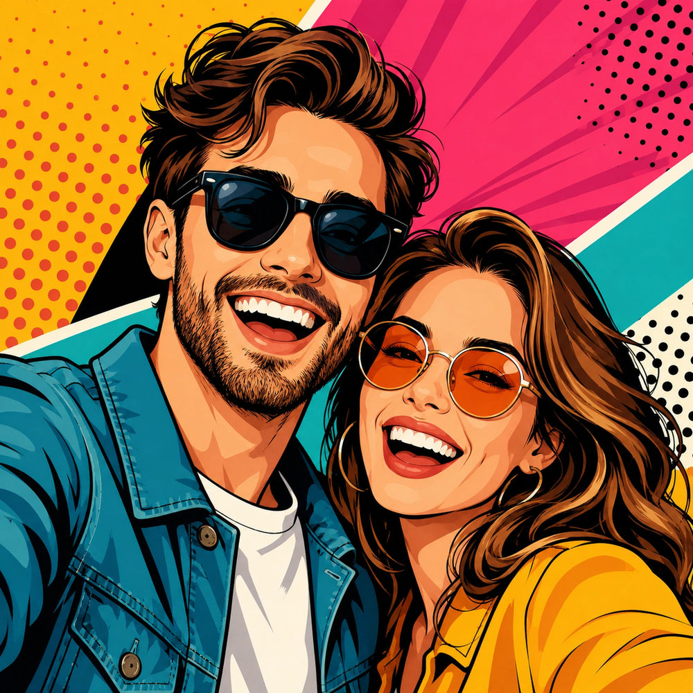 Ritratto pop art