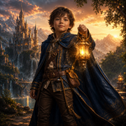 Personalized fantasy portrait artwork example 2