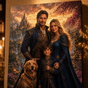 Personalized fantasy portrait artwork example 3