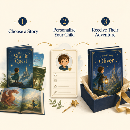 How personalized story book works