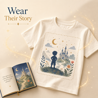 Wear their story personalized kids shirt