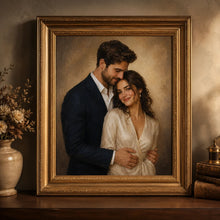 Personalized oil painting portrait artwork example 7