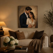 Personalized oil painting portrait artwork example 8